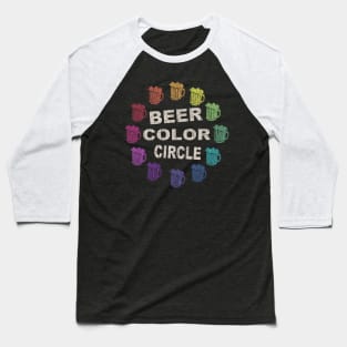 Beer Color Circle Baseball T-Shirt